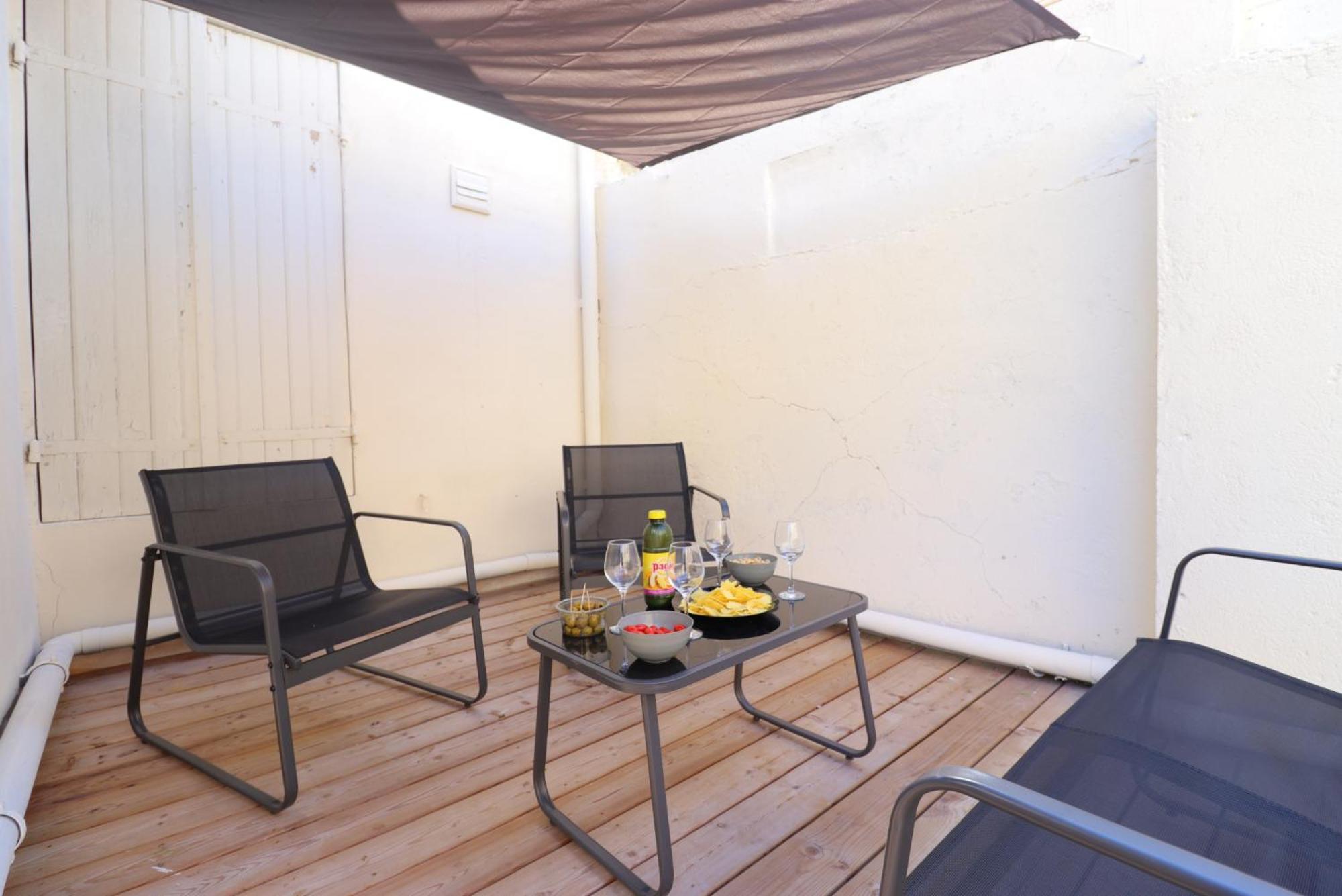 Le Terrazza - T3 Hyper-Centre Avec Terrasse Privative Leilighet Bergerac Rom bilde
