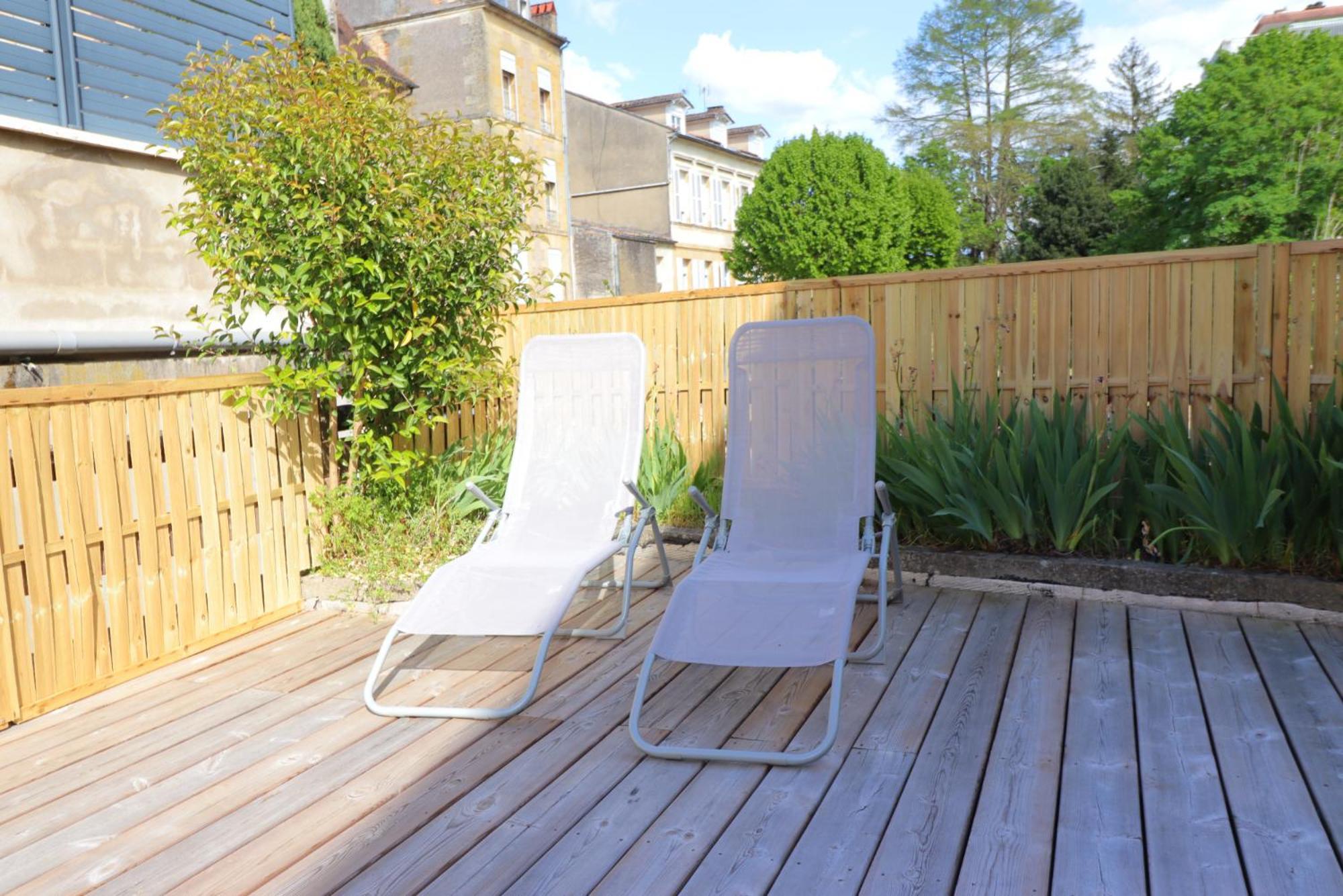 Le Terrazza - T3 Hyper-Centre Avec Terrasse Privative Leilighet Bergerac Rom bilde